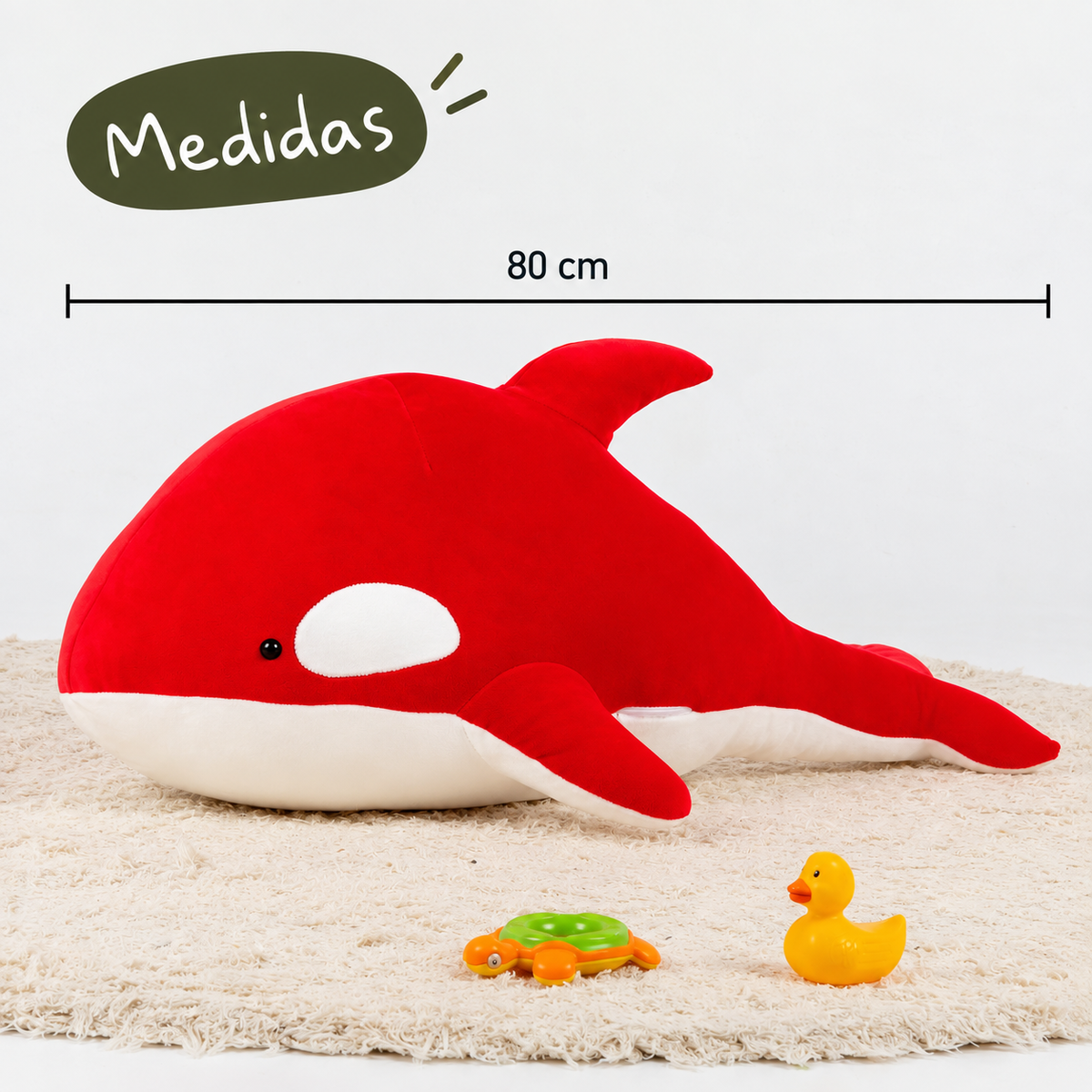 Ballena de 80 com
