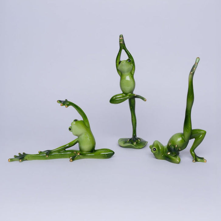Trio de Ranas Yoga