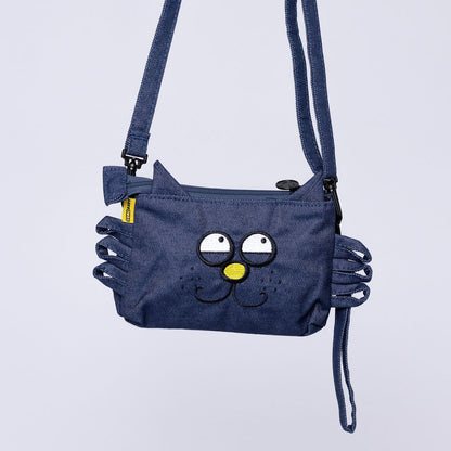 Bandolera Gato Denim