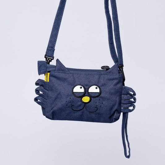 Bandolera Gato Denim