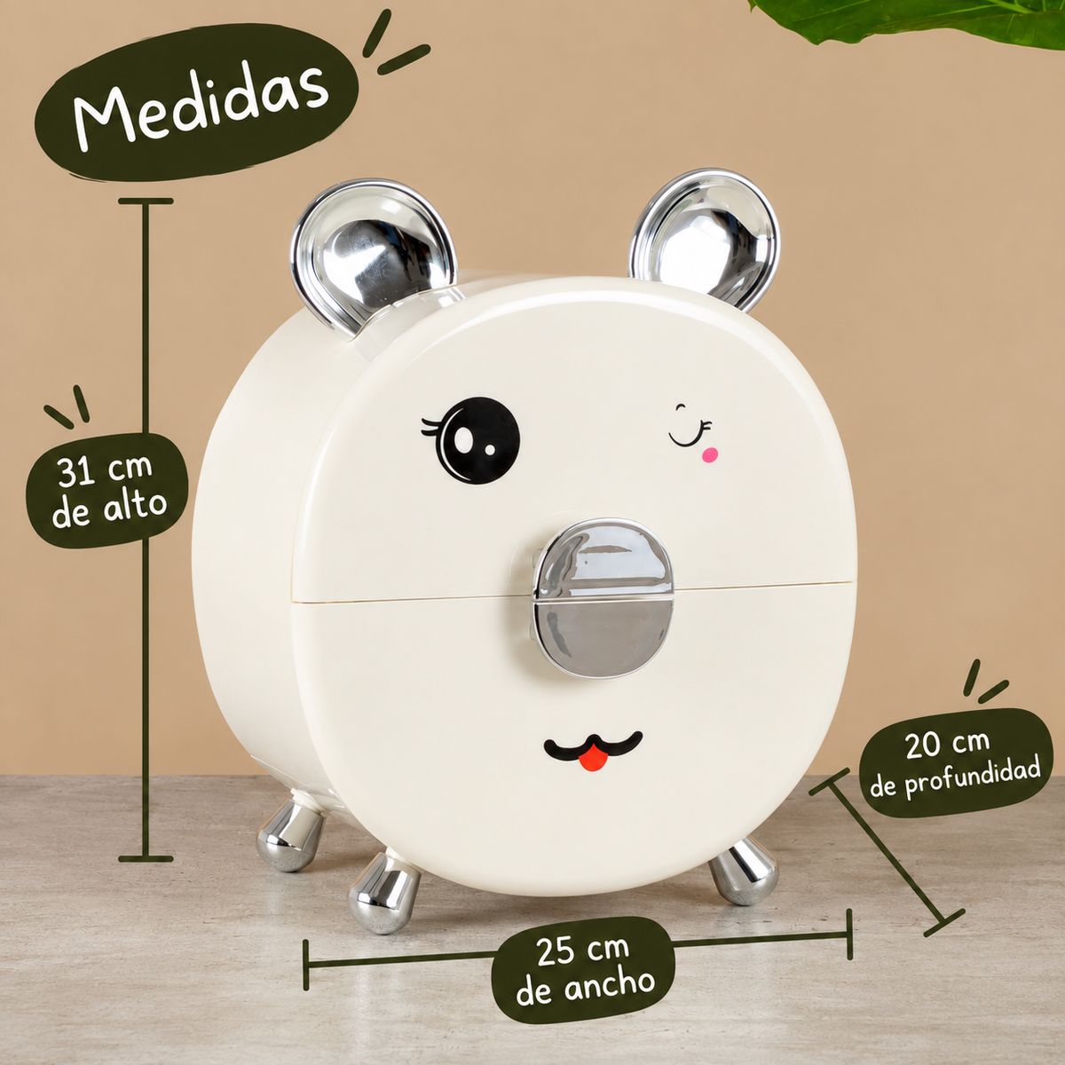 Organizador Oso con Guiño