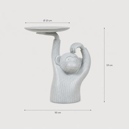 Mesa Mono Café - Mesita & Figura decorativa