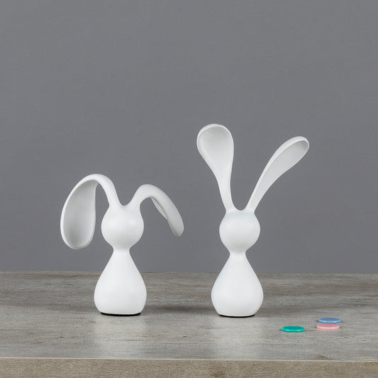 Duo Conejos Blancos