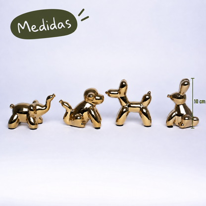 Cuarteto de Animalitos Globo