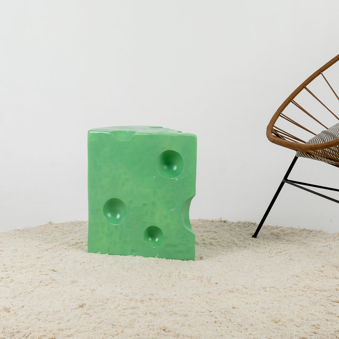 Queso Ratón - Mesita & Puf & Figura decorativa