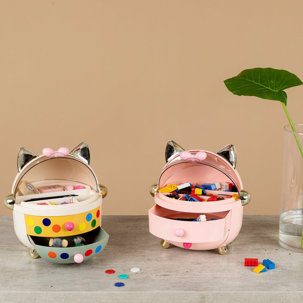 Organizadores con forma de gato
