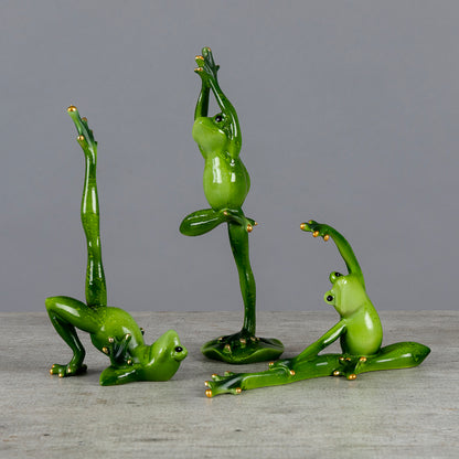 Trio de Ranas Yoga