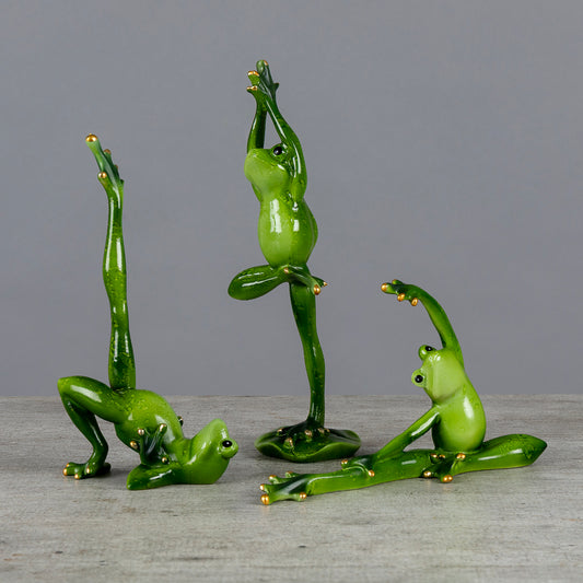 Trio de Ranas Yoga
